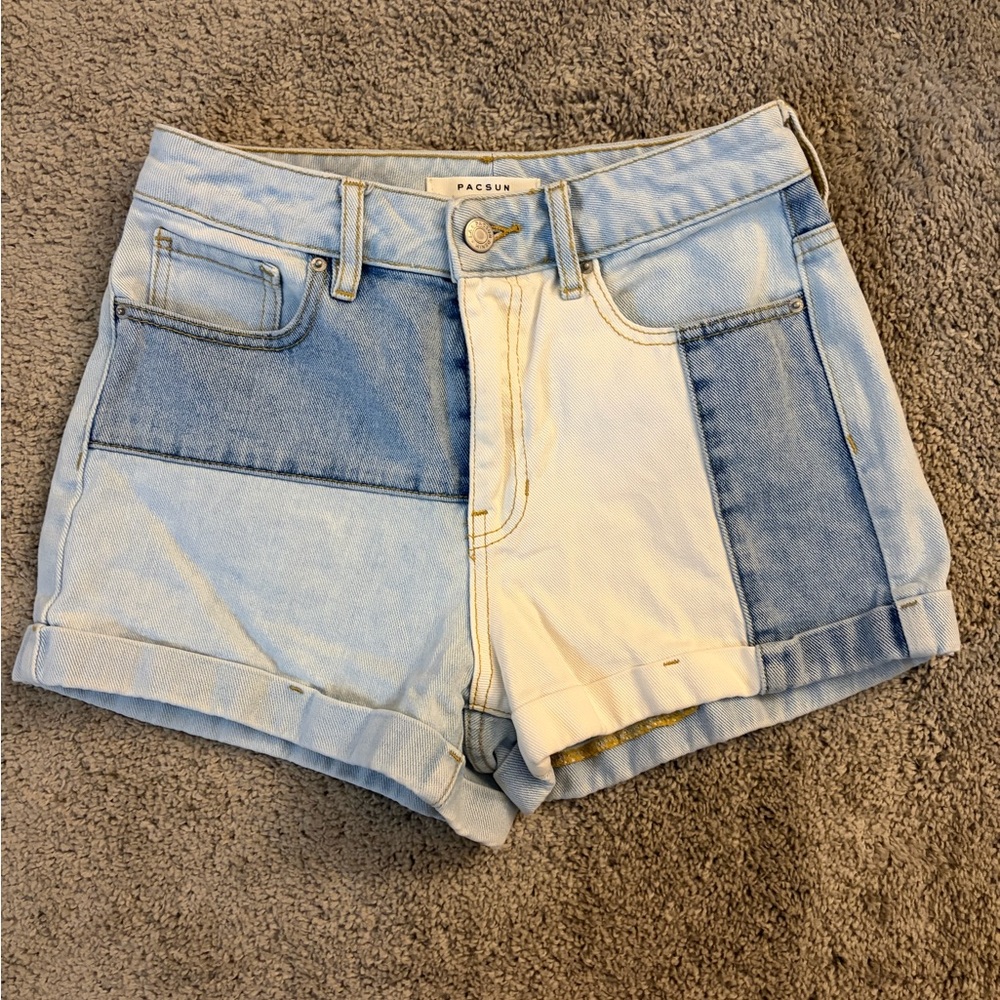 PacSun Women's Blue Denim Shorts